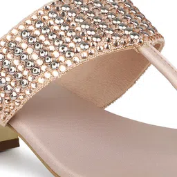Inc 5 Embellished One Toe Block Heels image 3