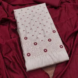 KALINI Embroidered Unstitched Dress Material-image-97