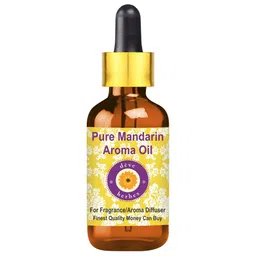 Deve Herbes Pure Mandarin Aroma Oil Natural Therapeutic Grade with Glass Dropper - 100ml-image-98