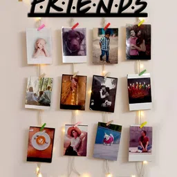 VAH Kya Bat Hai !! Black Wooden Photo Frame With Clips-image-75