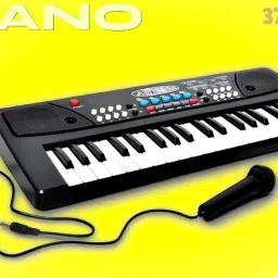 37-Key Musical Piano Keyboard with Microphone 430A1 Song Record Feaure_P457-image-10