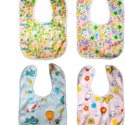 Waterproof Baby Apron with Bib-22