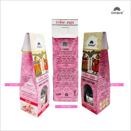 Ombre DIFFUSER-50ml ROSE WITH 4 NATURAL STICKS Ideal for Office Cabins, Small Room, Washrooms, Cubicles, Stores, Reception Areas Etc... Diffuser image 3