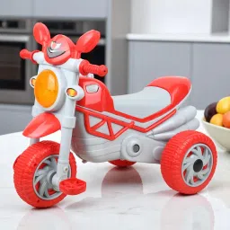 KIDS RIDEON WITH LIGHT & MUSIC BEST FOR 1,2,3 YEAR KIDS,MADE IN INDIA Rideons & Wagons Non Battery Operated Ride On-18