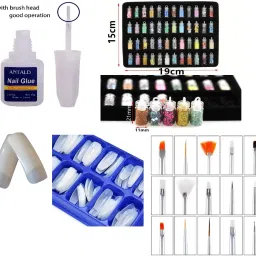 Basic Nail Art combo kit (Refere Images for Product combo) )-41