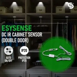 ESYSENSE Inspire Sensing Wardrobe/Cabinet Smart IR Sensor for Auto Lights Auto On and Off Wired Sensor Security System image 3