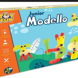 Junior Modello Toy /Construction Toy with Screwdriver & Plastic Nuts and Bolts-28