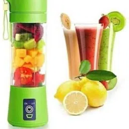 EXM_543E Smart Portable Electric Fruit Juice Maker/Blender USB Rechargeable Mini Juicer/ Work as power bank also Mixer Juicer Jar-picture-10