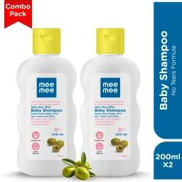 Baby Shampoo Olive Extracts, Dermatologist Tested, Hypoallergenic, Tear Free-image-76