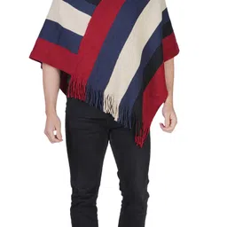 life and style Wool Blend Poncho-picture-0