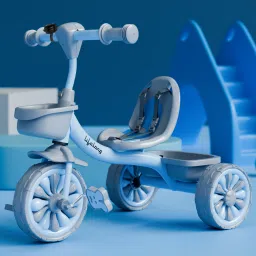 Kids Tricycle for 2 to 5 Years with EVA Wheels, Bell & Storage Basket LLKTC06 Tricycle-image-93
