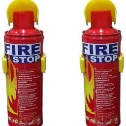 Aluminum Flame Retardant Fluid Portable Fire Extinguisher, 500 ML, Red (Set of 2) fire stop Fire Extinguisher Mount-image-71