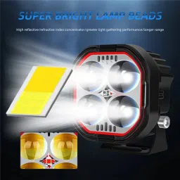 prtek LED Fog Lamp Unit for Mahindra Scorpio image 3