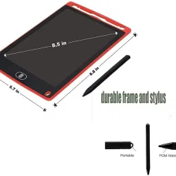 xortic 8.5 inch LCD Re-Writing Paperless Electronic Digital Notepad Board for Writing image 2