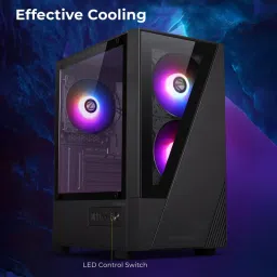 ZEBRONICS Intel Core i5 (16 GB / 256 GB / Windows 11) Assembled Desktop Computer image 2