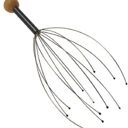 avnish Handle Cap Head Massager Bokomo Head Neck Scalp Massager - 1 PC Massager-image-3