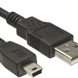 ANDTRONICS Patch Cable 5 m USB 2.0 Type A to Mini 5 pin Type B Cable for External HDD / Camera / Card Readers (500cm - 15 Feet - 5M)-image-71