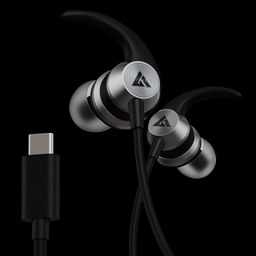 BOULT AUDIO X1 Pro Wired Earphone with Mic (USB Type-C Connector, In Ear, Black)-78