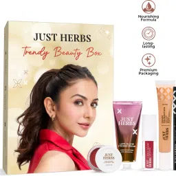 Trendy MakeUp Kit with Kajal, Lip Gloss, Cheek & Tint, Foundation, Strobe Cream-21