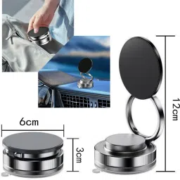 BROLAVIYA Strong 360 Degree Rotating Mobile Phone Stand with Adjustable Viewing Angles Mobile Holder image 5