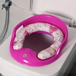 Soft Cushion Baby Potty Seat with Handle and Back Support Potty Seat-12