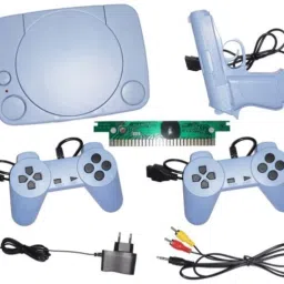 lightgaming 57 Classic TV Game Console Inbuilt Game Contra, Super Mario Bros with 1 Cassette NA GB with Contra, Super Mario Bros, F1 Race, Cricket Game-image-94