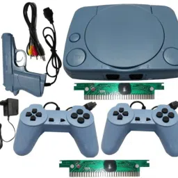 GARNER 49 Classic Inbuilt TV Game Console with 2 Cassette NA GB with Contra, Super Mario Bros, F1 Race, Cricket Game-image-4