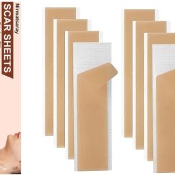 8pcs Silicone Scar Sheets,sheet for Scars, Painless & Safe Scar Removal Crepe Bandage-image-63