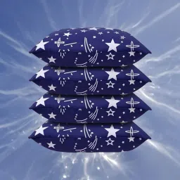 Luxury Microfibre Abstract Sleeping Pillow Pack of 4-image-3