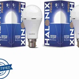 halonix Prime 9W Inverter LED Light upto 4 HRS Backup 4 hrs Bulb Emergency Light-picture-0