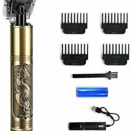 UZAN T-shape blade style for haircutd shave Trimmer 90 min Runtime vintage Fully Waterproof Grooming Kit 90 minRuntime 4 Length Settings-image-92