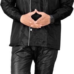 Solid Men Raincoat-image-99