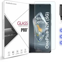Doubledicestore Edge To Edge Tempered Glass for oneplus 12r-image-0