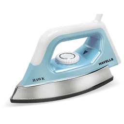 HAVELLS Hawk 1100 Watts Dry Iron (Non Stick Coated Soleplate, GHGDIBZB110, Blue and White)-image-63
