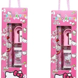 2PC Different Cartoon Design Stationery Gift Pack for Kids Birthday Return Gifts Theme Party Art Plastic Pencil Box-image-33