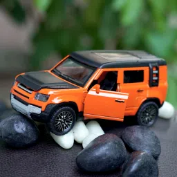 1:36 Scale Die-Cast Defender Model Car – Metal Toy SUV – Pull-Back Action-image-82