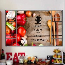 77 cm Kitchen Wallpaper Fresh Vegitables oil/waterproof Kitchen wallpaper(pvc vinyl,multicolor,size48x77cm) Self Adhesive Sticker-image-40