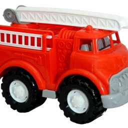 Fire Brigade Toy Vehicle with Fire Rescue Ladders - No Metal Axle or Nut Used,-picture-32