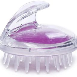 CRESCENT Silicon Hair comb Hair Scalp Massager, Shower Scalp Cleansing Brush Silicone Shower Shampoo Body Wash Dandruff Brush Hair Scalp Massager Massager-image-44