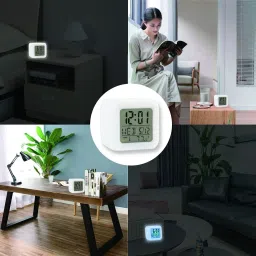 voltegic Digital White Clock image 4
