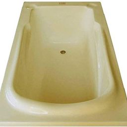 Bonn Acrylic 4.5 feet Rectangular - Ivory Alcove Bathtub-image-82