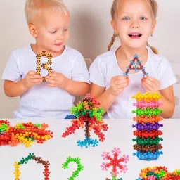 Building Blocks- Kids Toys Educational Building Toys- Discs Interlocking -200Pcs-10