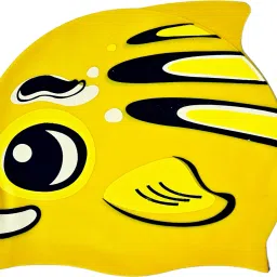 Fish Design Silicone Swim Cap Unisex Universal Size Soft Swimming Pool Head Cap Swimming Cap-image-37