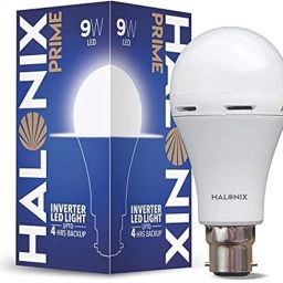 9 Watt B22d Led White Rechargeable Emergency Light Inverter Bulb 4 hrs Bulb Emergency Light-image-7