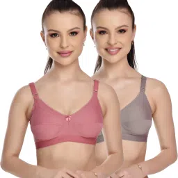 Pack of 2 Women Minimizer Non Padded Bra-image-1