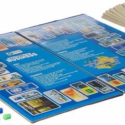 brok International Business Game with Folding Board Game Set for Kids and Adults ,Game for Time Pass Educational Board Games image 3