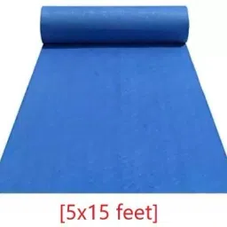 Blue Synthetic Carpet-image-14