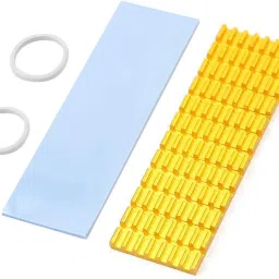 Etzin M.2 NGFF NVMe 2280 PCIE Silicone Thermal SSD Aluminum Cooling Pad EPL-1037PC Cooling Pad-28
