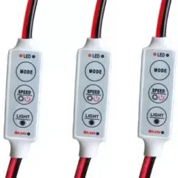 (3 Pieces) 6 Mode & 5 Speed LED Strip Light Flasher Blinker Strip Controller Micro Controller Board Electronic Hobby Kit-picture-14