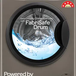8 kg With AI Tech, Steam Wash, Fully Automatic Front Load Grey-0